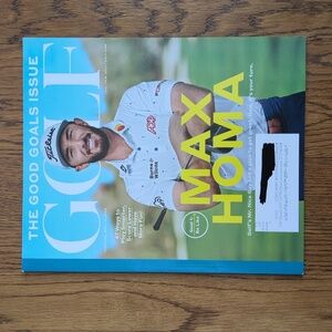 Golf Magazine The Good Goals Issue Jan Feb 2023 Vol. 65 No. 1 Max Homa